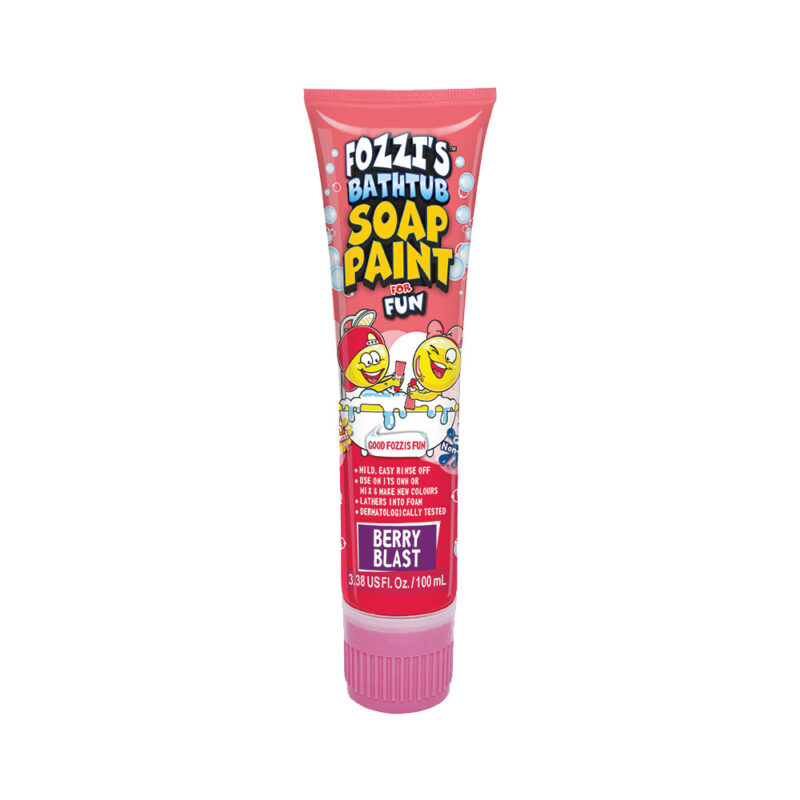 Fozzi’s Soap Paint – Berry Blast – 100ml